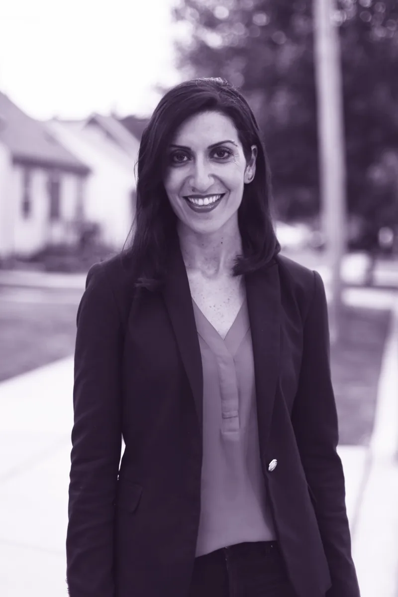 Portrait of Fayrouz Saad, Co-Founder and Executive Director